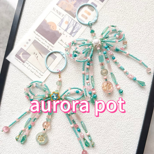 【aurora  pot】Colorful mixed styles suitable for making handmade DIY beads